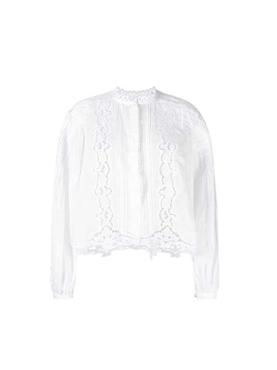 ISABEL MARANT Kubra Top In White