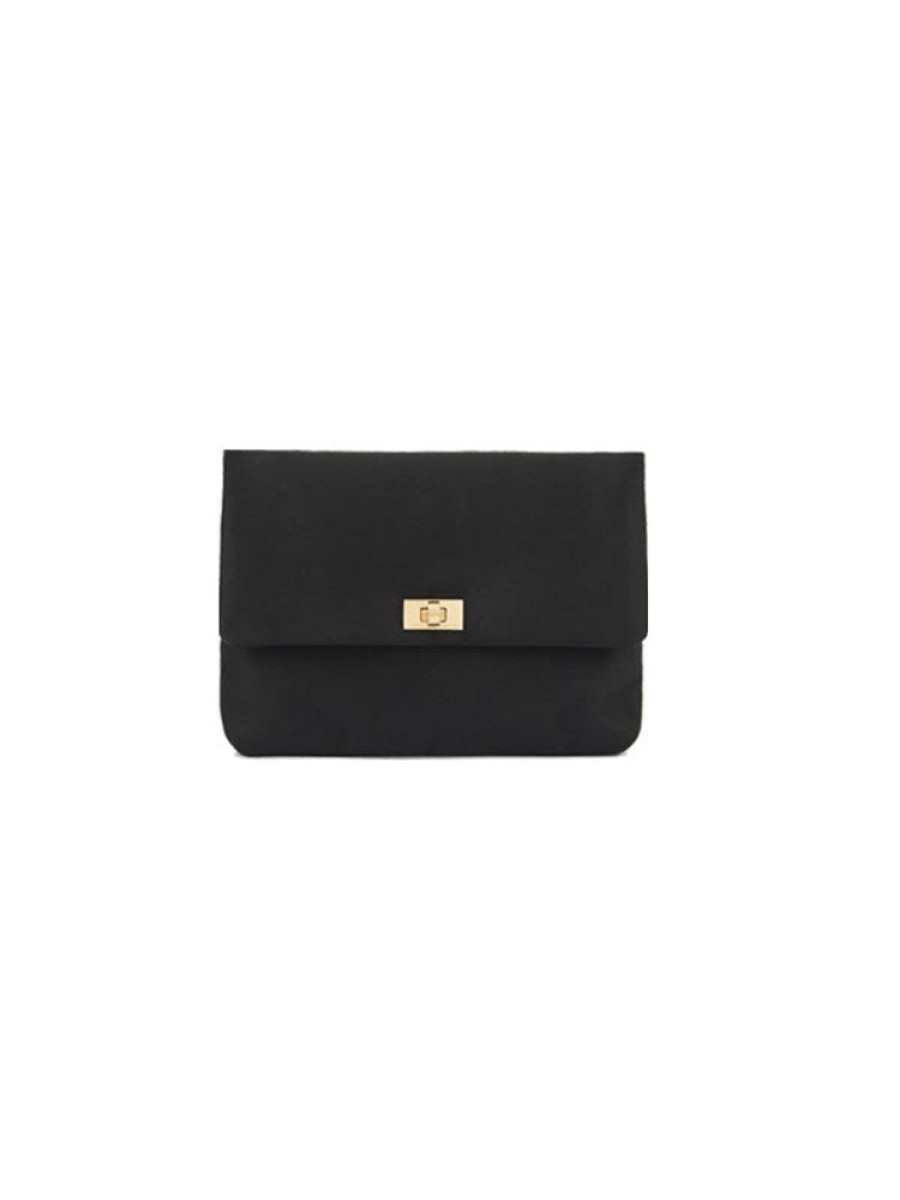 ANYA HINDMARCH Valorie Clutch In Black