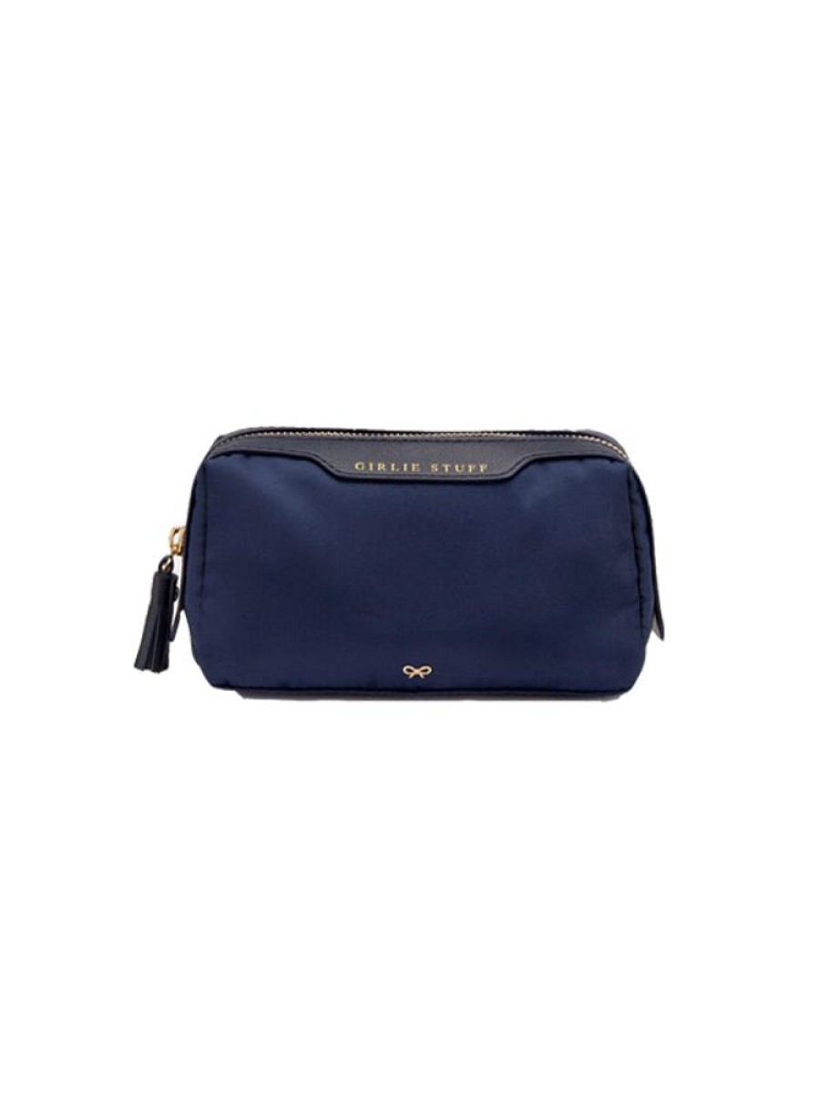 ANYA HINDMARCH Girlie Stuff In Dark Marine