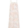 ANTIPODEAN Surge Gathered Bust Line Dress In Zest