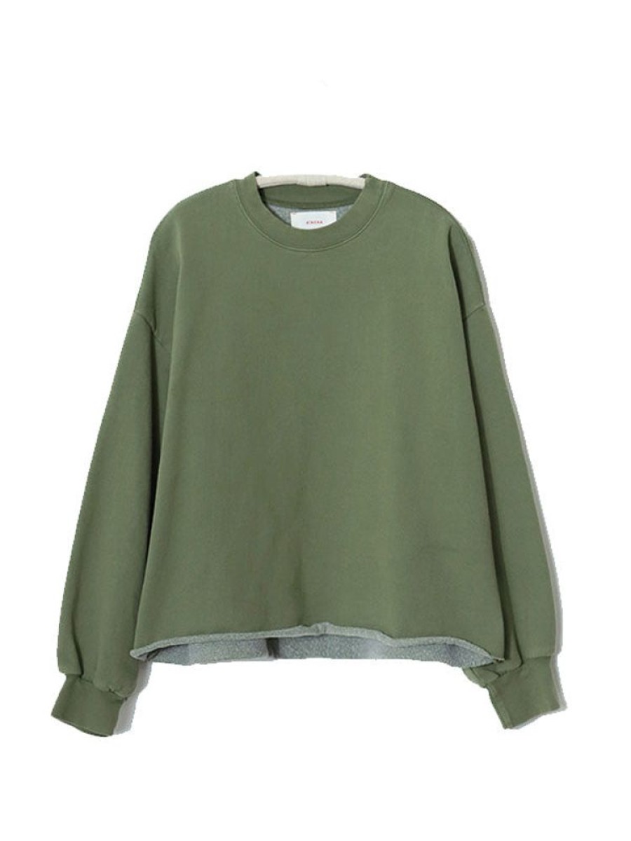 XIRENA Honor Sweatshirt In Olive Moss