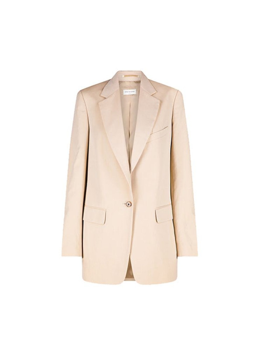 DRIES VAN NOTEN Blanchet Jacket In Beige