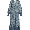 ULLA JOHNSON Katerina Dress In Cornflower