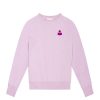 ISABEL MARANT ETOILE Milla Sweat Shirt In Lilac/Purple