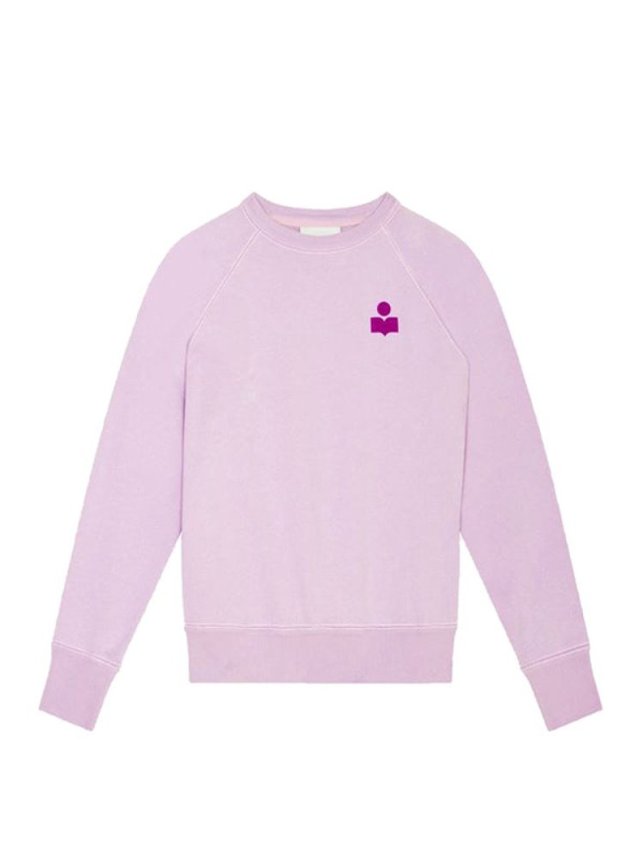 ISABEL MARANT ETOILE Milla Sweat Shirt In Lilac/Purple