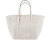 ANYA HINDMARCH The Neeson Square Tote In Chalk