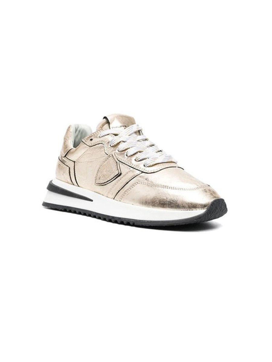 PHILIPPE MODEL Tropez 2.1 Low In Metal Gold