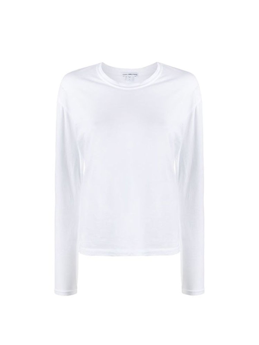 JAMES PERSE Boxy L/S Tee In White