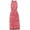 ULLA JOHNSON Samar Dress In Hollyhock