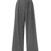 WARDROBE.NYC Low Rise Trouser In Charcoal