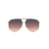 ISABEL MARANT Oversized Aviator Sunglasses In Rose Gold