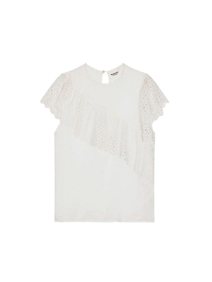 ISABEL MARANT ETOILE Sorani Top In White