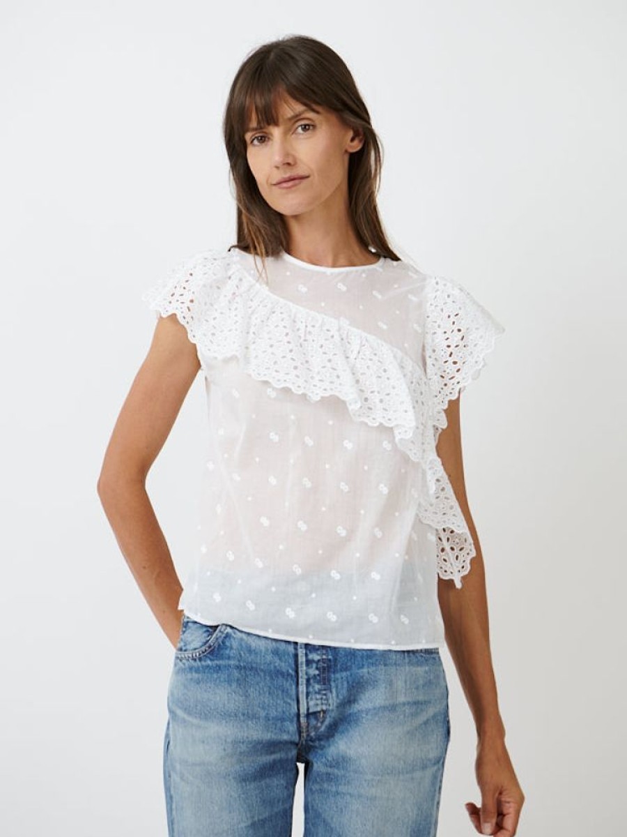 ISABEL MARANT ETOILE Sorani Top In White