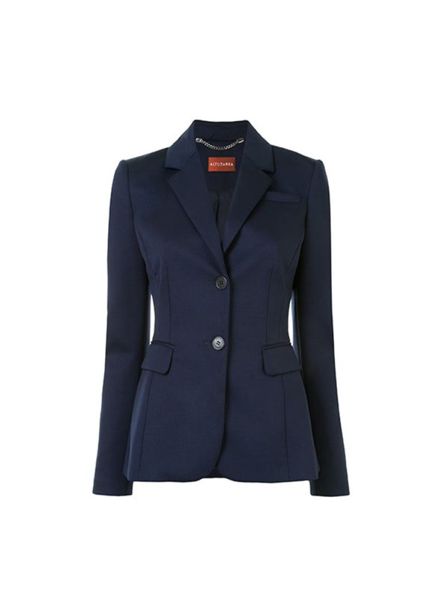 ALTUZARRA Fenice Jacket In Berry Blue