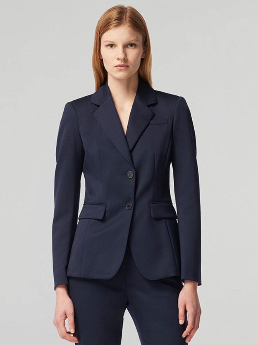 ALTUZARRA Fenice Jacket In Berry Blue