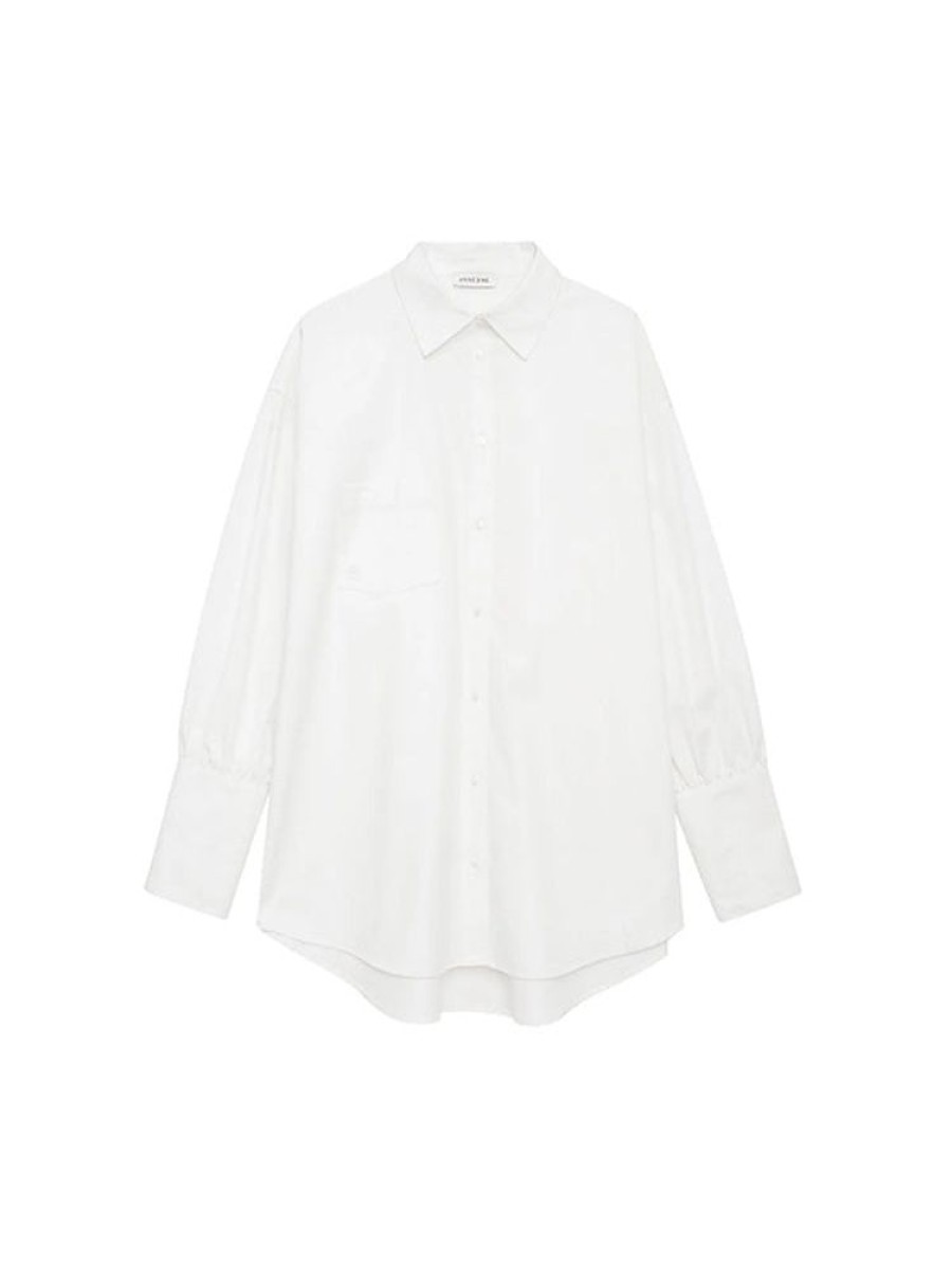 ANINE BING Maxine Shirt In White