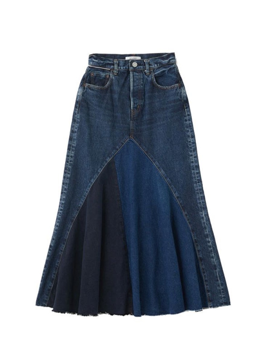 MOUSSY VINTAGE Mv Vicksburg Skirt In Dark Blue