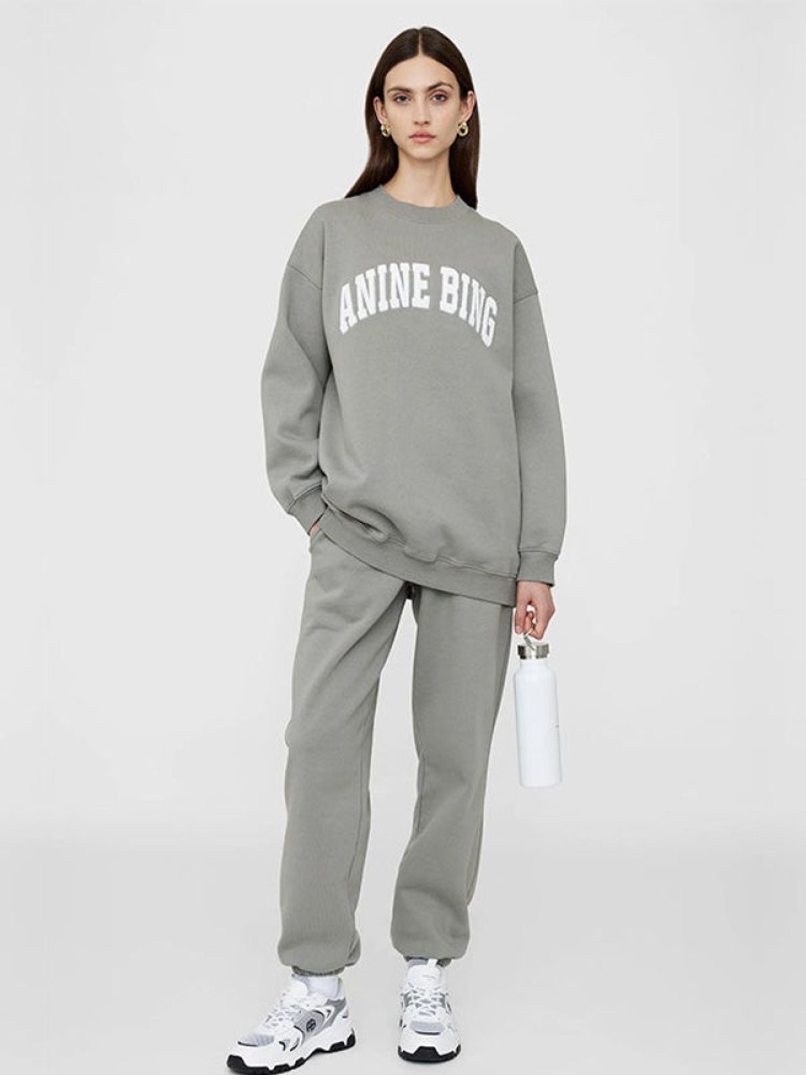 ANINE BING Tyler Sweatshirt In Storm Grey