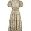 ULLA JOHNSON Eloisa Dress In Chrysanthemum