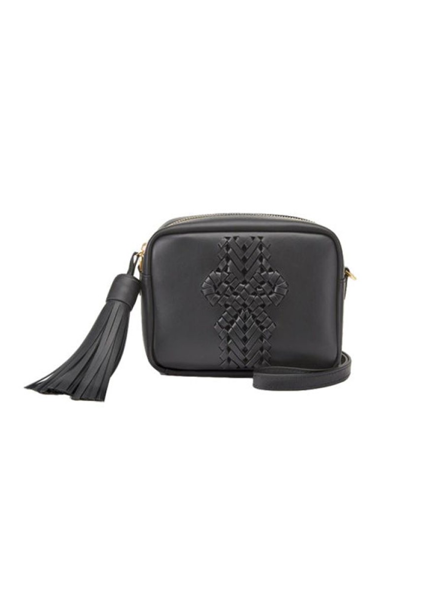 ANYA HINDMARCH The Neeson Tassel Cross Body In Black Circus