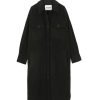 ISABEL MARANT ETOILE Fontia Coat In Anthracite