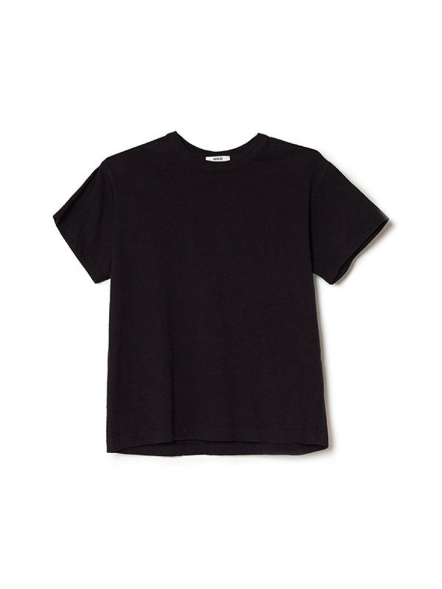 AGOLDE Rena Crew T-Shirt In Black