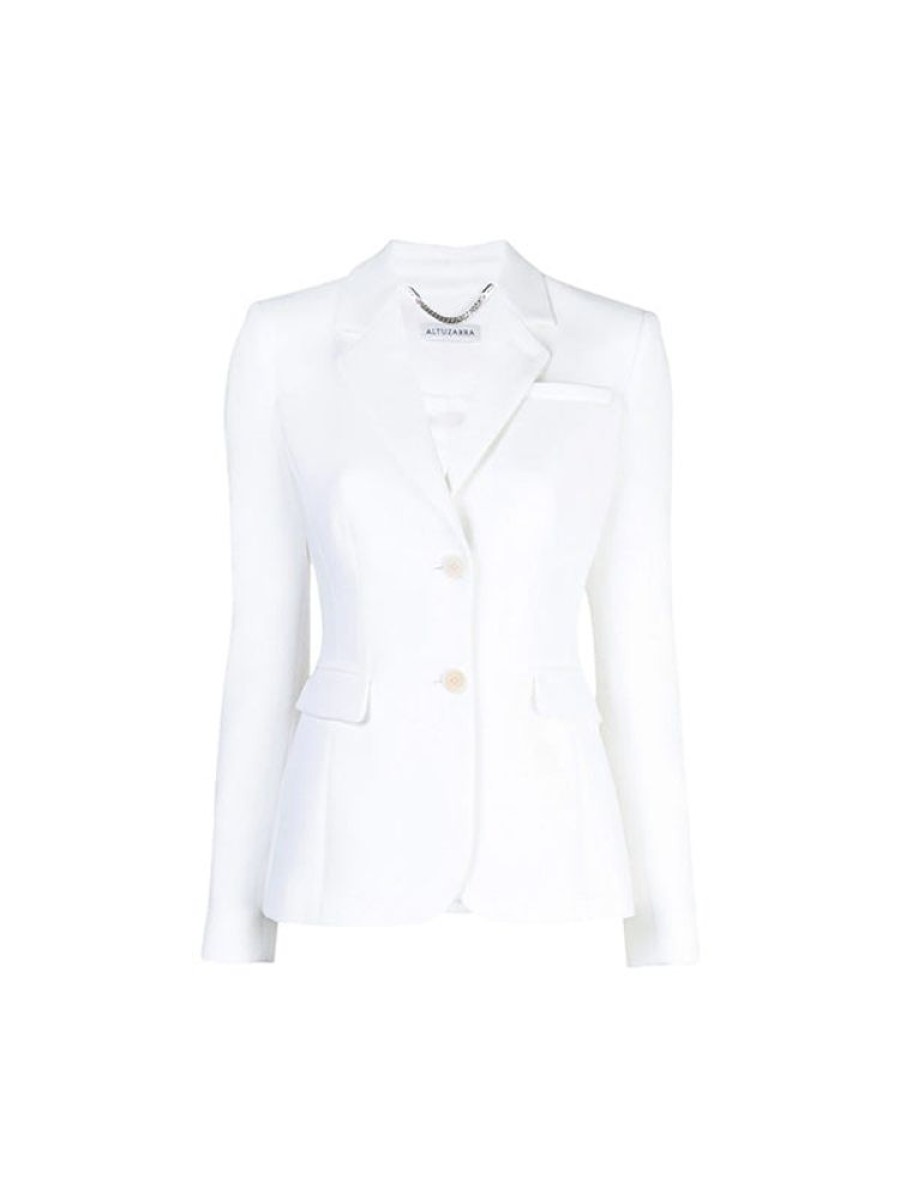 ALTUZARRA Fenice Jacket In Optic White