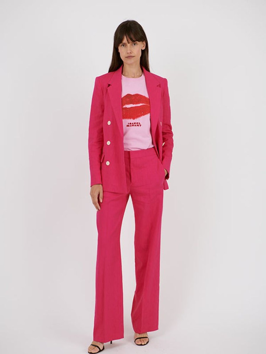 ISABEL MARANT Scarly Pants In Fuschia