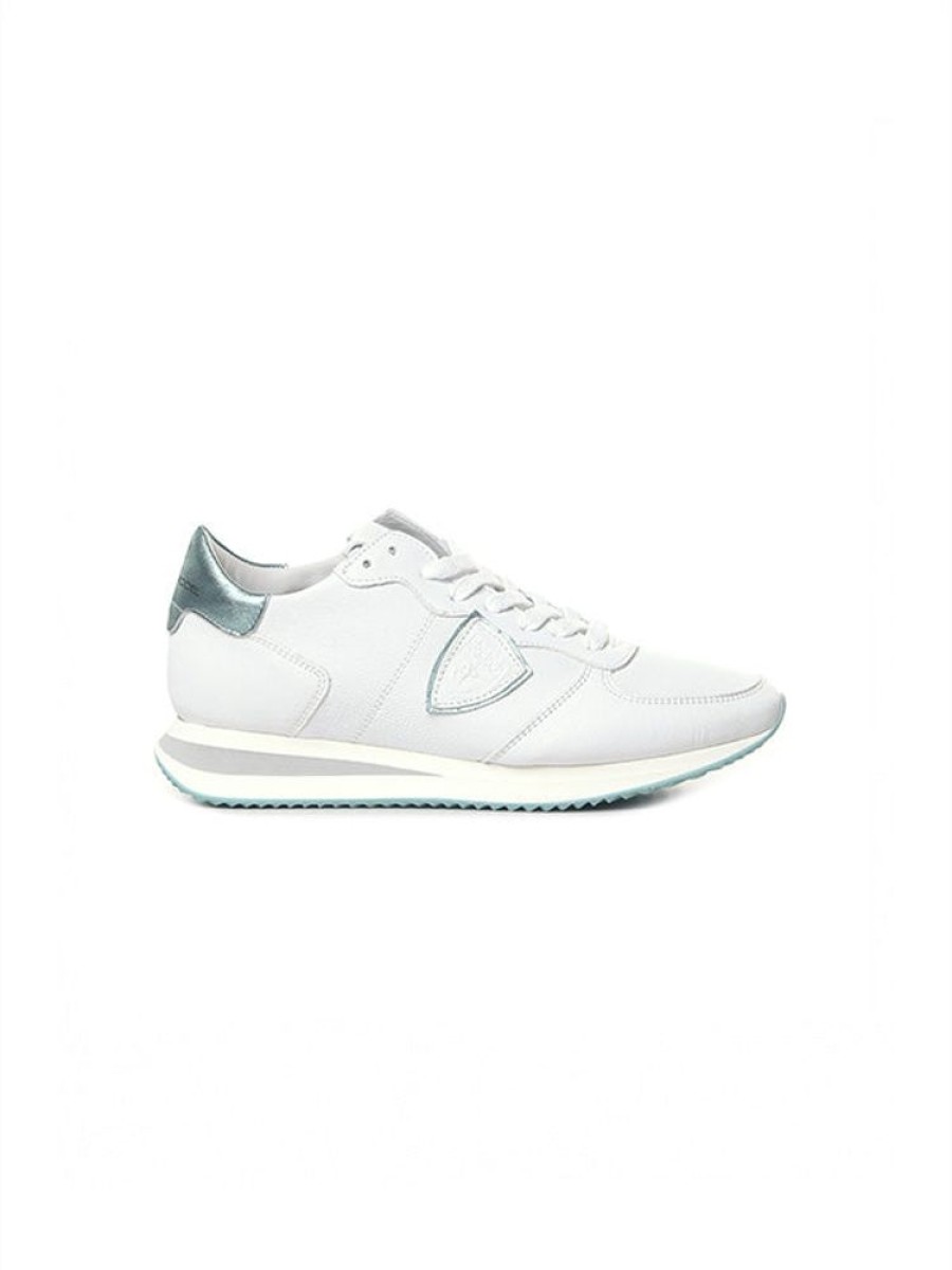 PHILIPPE MODEL Trpx Sneaker In Blanc Eau