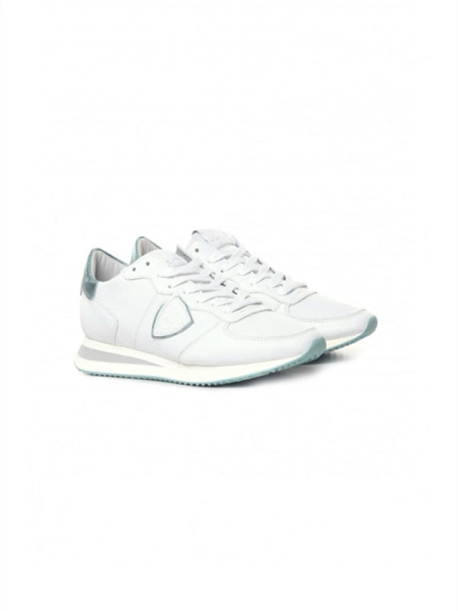 PHILIPPE MODEL Trpx Sneaker In Blanc Eau