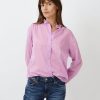 ISABEL MARANT ETOILE Gamble Top In Mauve