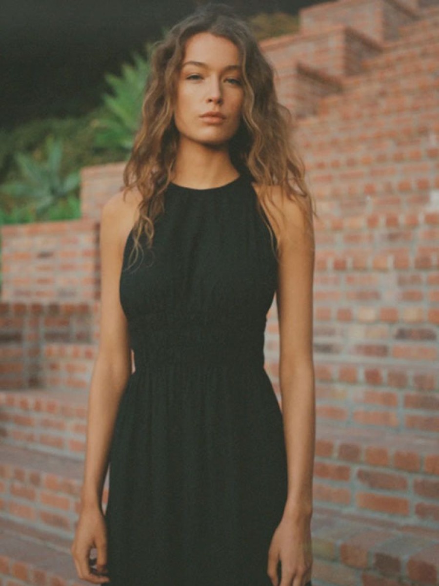 XIRENA Tove Dress In Black