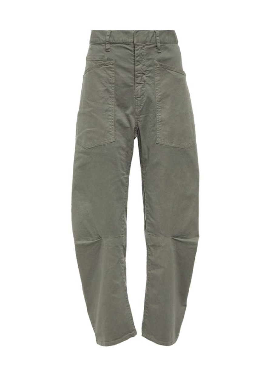 NILI LOTAN Shon Pant In Admiral Green