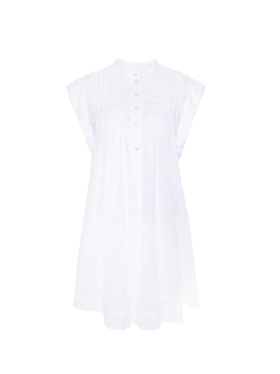 ISABEL MARANT ETOILE Leazali Dress In White