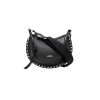 ISABEL MARANT Mini Oskan Moon Shoulder Bag In Black/Silver