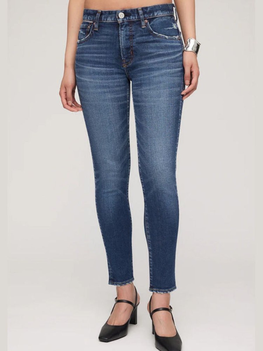 MOUSSY VINTAGE Mv Carson Skinny In Dark Blue