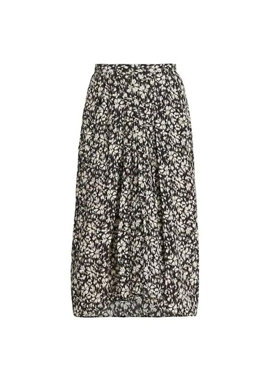 ISABEL MARANT ETOILE Eolia Skirt In Black/White