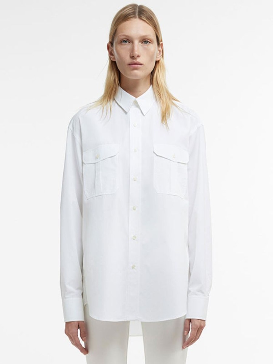 WARDROBE.NYC Oversize Shirt In White