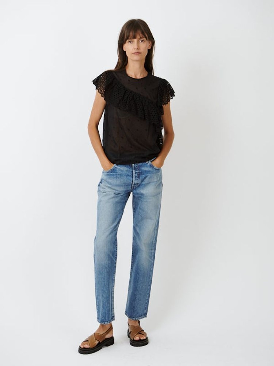 ISABEL MARANT ETOILE Sorani Top In Black