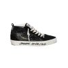 GOLDEN GOOSE Mid Star Black Glitter Star