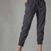 JAMES PERSE Mixed Media Pant In French Navy