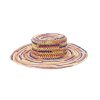 SENSI STUDIO Hippie Fiesta Crochet Hat In Multi Lavender