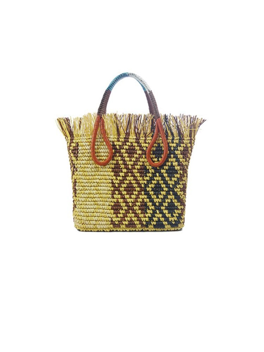 SENSI STUDIO Canasta Mexicana Maxi Bag In Multi