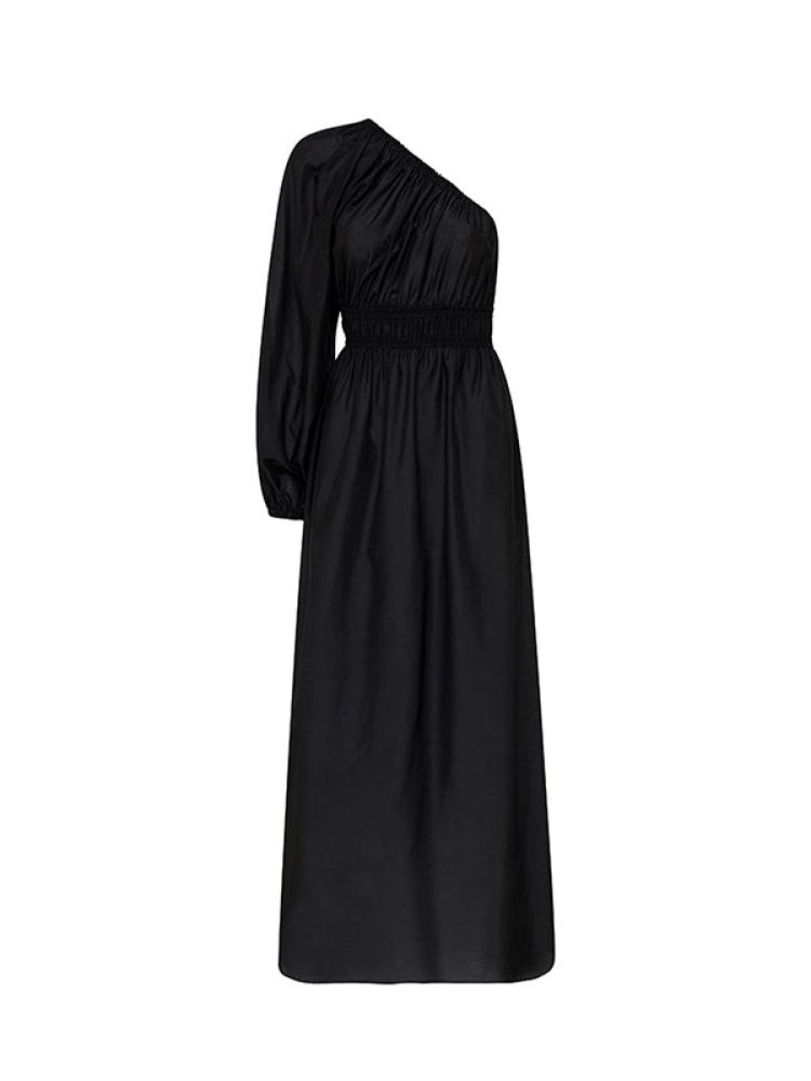 MATTEAU Single Sleeve Maxi In Black