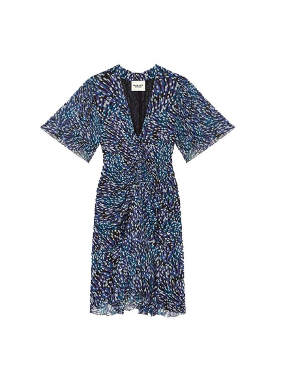 ISABEL MARANT ETOILE Vivienne Dress In Midnight