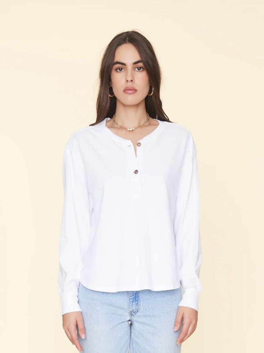 XIRENA Brook Tee In White