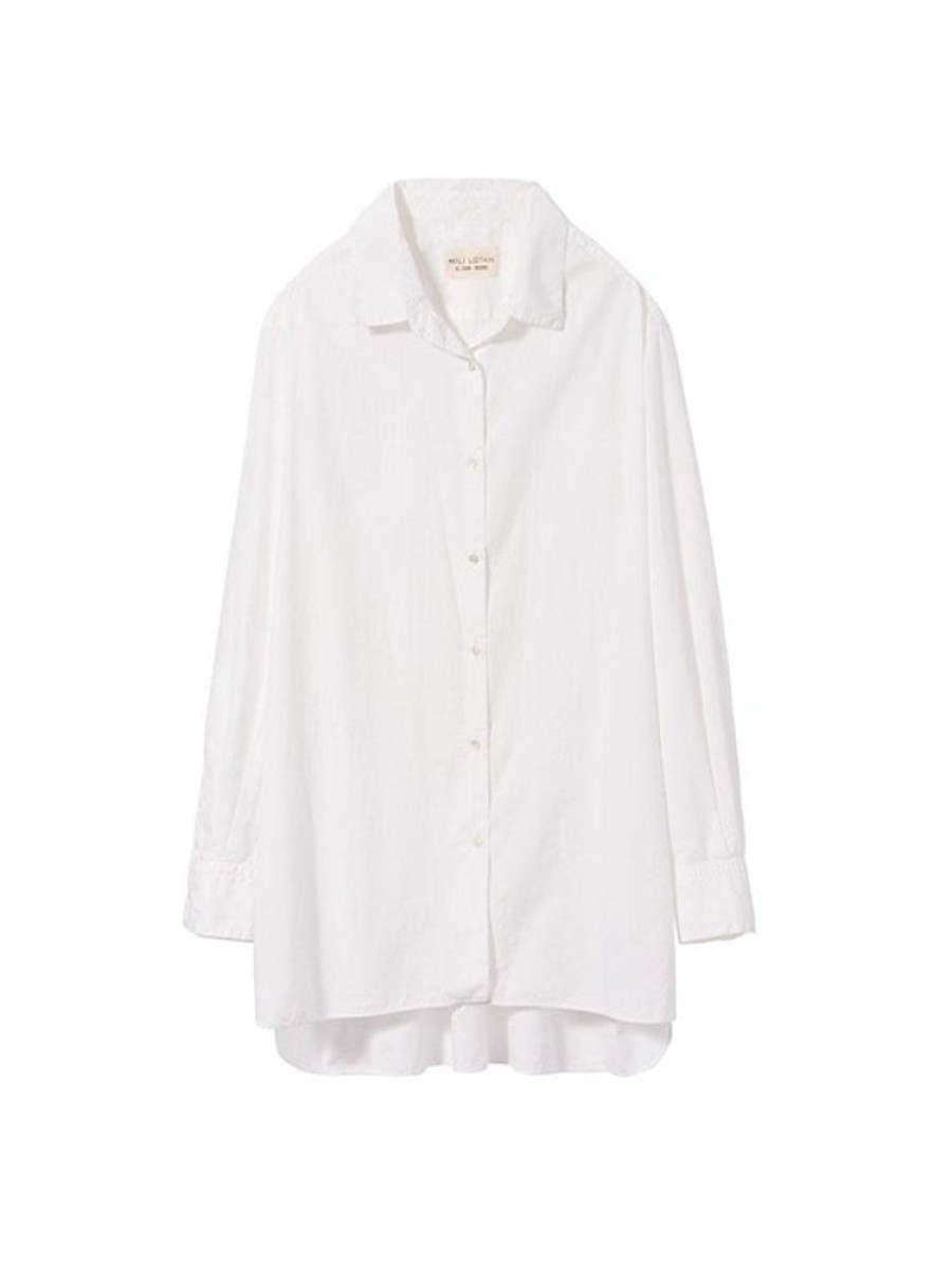 NILI LOTAN Yorke Shirt In White